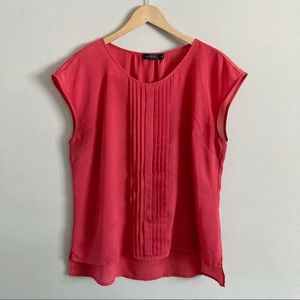 The Limited Pleat Front Top